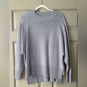 Club Monaco Light Blue Women's Wool Blend Sweater